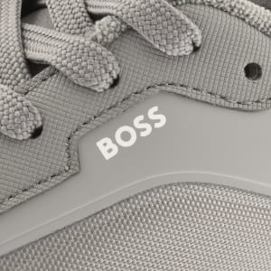 Image number 4 for BOSS Parkour L Runner Trainers Grey