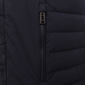 Image number 5 for Belstaff Chassis Padded Gilet Navy