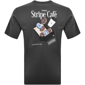 Image number 5 for adidas Sportswear Donut Box T Shirt Grey