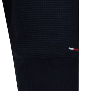 Image number 4 for Tommy Jeans Waffle Sweatshirt Navy