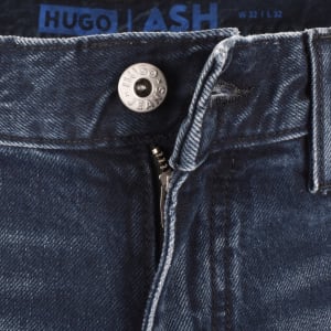 Image number 5 for HUGO Blue Slim Fit Ash Dark Blue Jeans