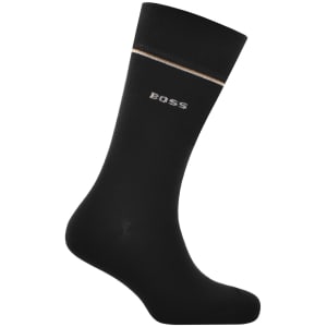 Image number 4 for BOSS 4 Pack Socks Black