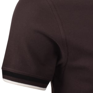 Image number 4 for Barbour International Buxton Polo T Shirt Brown