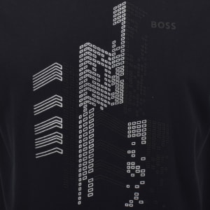 Image number 4 for BOSS Tee GRX Zone T Shirt Navy