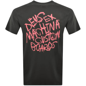 Image number 5 for Deus Ex Machina Scrambler T Shirt Grey