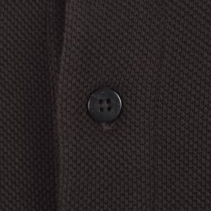 Image number 4 for Emporio Armani Loungewear Polo T Shirt Brown