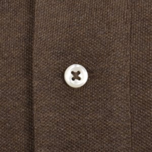 Image number 4 for Ralph Lauren Custom Slim Polo T Shirt Brown