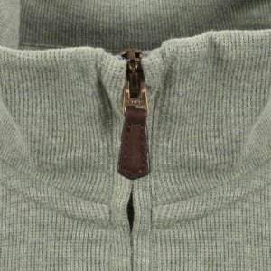 Image number 4 for Ralph Lauren Quarter Zip Knit Jumper Green