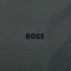 Image number 4 for BOSS Mix And Match Waffle Short Set Khaki