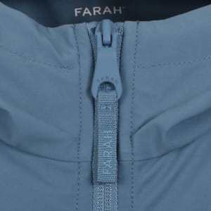 Image number 4 for Farah Rhodes Hooded Jacket Blue