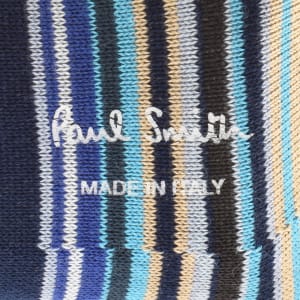 Image number 4 for Paul Smith Two Pack Striped Socks