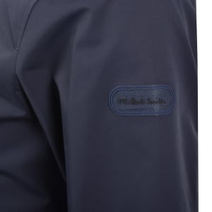 Image number 4 for Paul Smith Zip Overshirt Navy