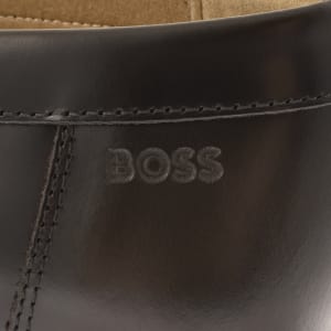 Image number 4 for BOSS Tevan Mocc Loafer Shoes Brown