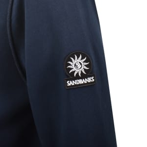 Image number 4 for Sandbanks Quarter Zip Sweatshirt Navy