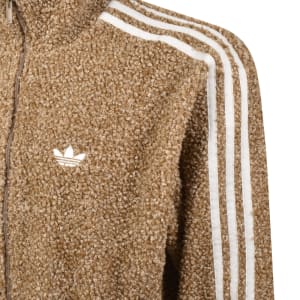 Image number 4 for adidas Originals Boucle Firebird Track Top Brown