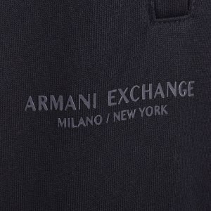 Image number 5 for Armani Exchange Logo Tracksuit Navy