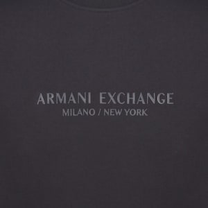 Image number 4 for Armani Exchange Logo Tracksuit Navy
