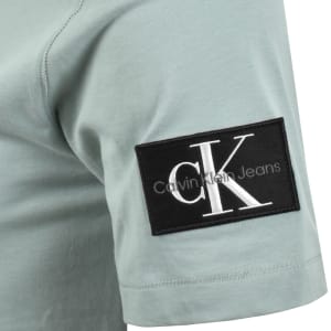 Image number 4 for Calvin Klein Jeans Badge T Shirt Blue