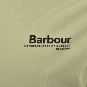 Image number 4 for Barbour Kaber T Shirt Mineral Green