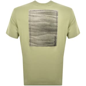 Image number 5 for Barbour Kaber T Shirt Mineral Green