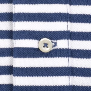 Image number 4 for Ralph Lauren Stripe Polo T Shirt Blue