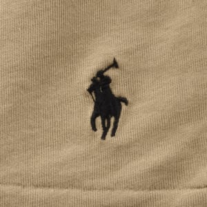 Image number 4 for Ralph Lauren Logo Crew Neck T Shirt Brown