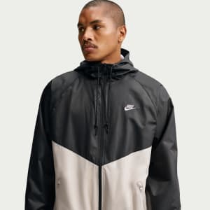 Image number 6 for Nike Windrunner Jacket Black