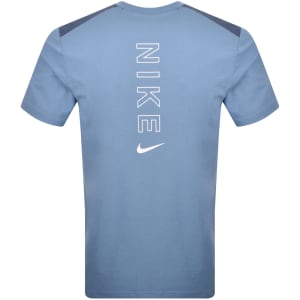 Image number 5 for Nike Sportswear Dri Fit T Shirt Blue