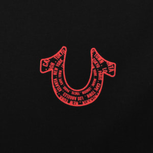 Image number 4 for True Religion Spiral T Shirt Black