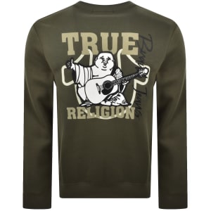 Image number 5 for True Religion Bold Sweatshirt Green