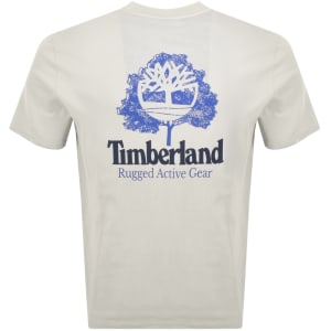 Image number 5 for Timberland Rugged Active Gear T Shirt White