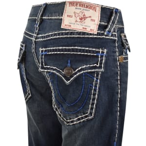 Image number 4 for True Religion Ricky T Flap Jeans Blue