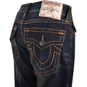 Image number 4 for True Religion Ricky Flap Jeans Blue
