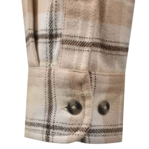 Image number 4 for Timberland Flannel Check Shirt Beige