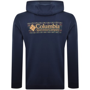 Image number 5 for Columbia Meridian Creek Hoodie Navy
