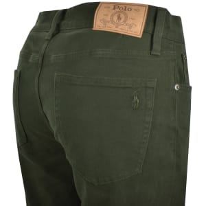 Image number 4 for Ralph Lauren Varrick Slim Fit Chinos Green