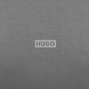 Image number 4 for HUGO Blue Nazardo Hoodie Grey