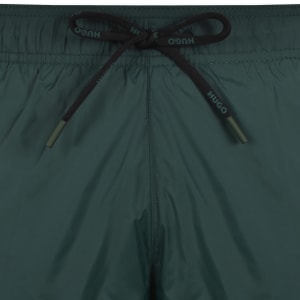Image number 4 for HUGO Hati Swim Shorts Green