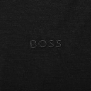 Image number 4 for BOSS Merino Pyjama Set Black