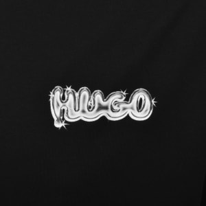 Image number 4 for HUGO Blue Nyrotee T Shirt Black