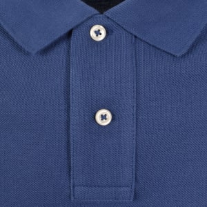 Image number 4 for Ralph Lauren Custom Slim Polo T Shirt Blue