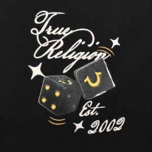 Image number 4 for True Religion Dice T Shirt Black