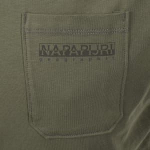Image number 4 for Napapijri S-Fanes T Shirt Tea Leaf Green