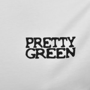 Image number 4 for Pretty Green Vinyl T Shirt White