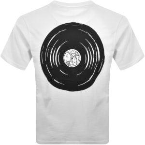 Image number 5 for Pretty Green Vinyl T Shirt White