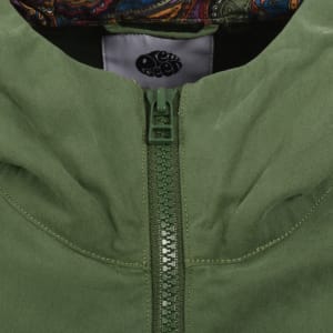 Image number 4 for Pretty Green Feltham Hooded Jacket Green