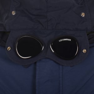 Image number 5 for CP Company Goggle Overshirt Midnight Navy