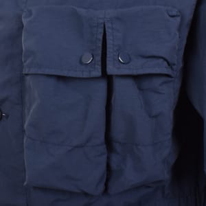 Image number 4 for CP Company Lens Overshirt Midnight Navy