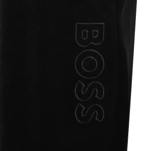 Image number 4 for BOSS Velour Joggers Black