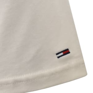 Image number 4 for Tommy Jeans Flag Logo T Shirt White